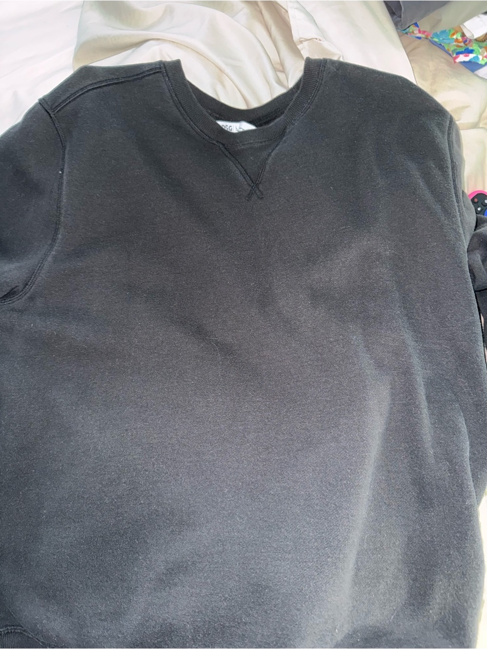 DSG Black womens  Crewneck Sweatshirt